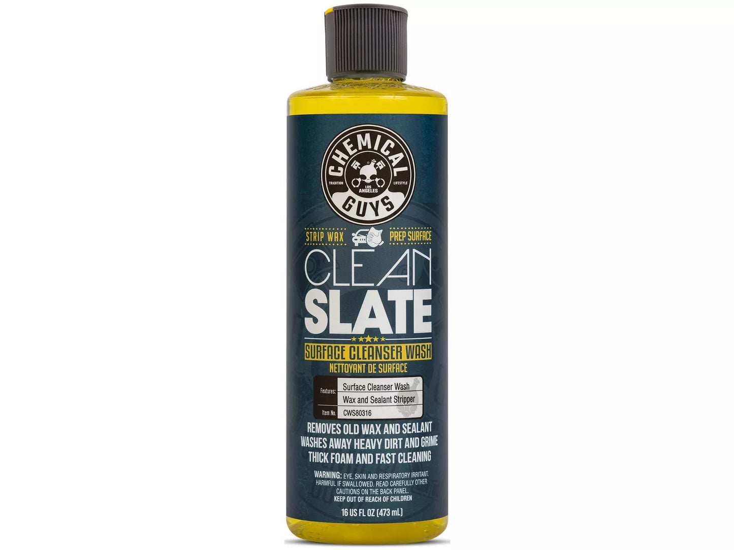 Chemical Guys Clean Slate Surface Cleanser Wash Shampoo